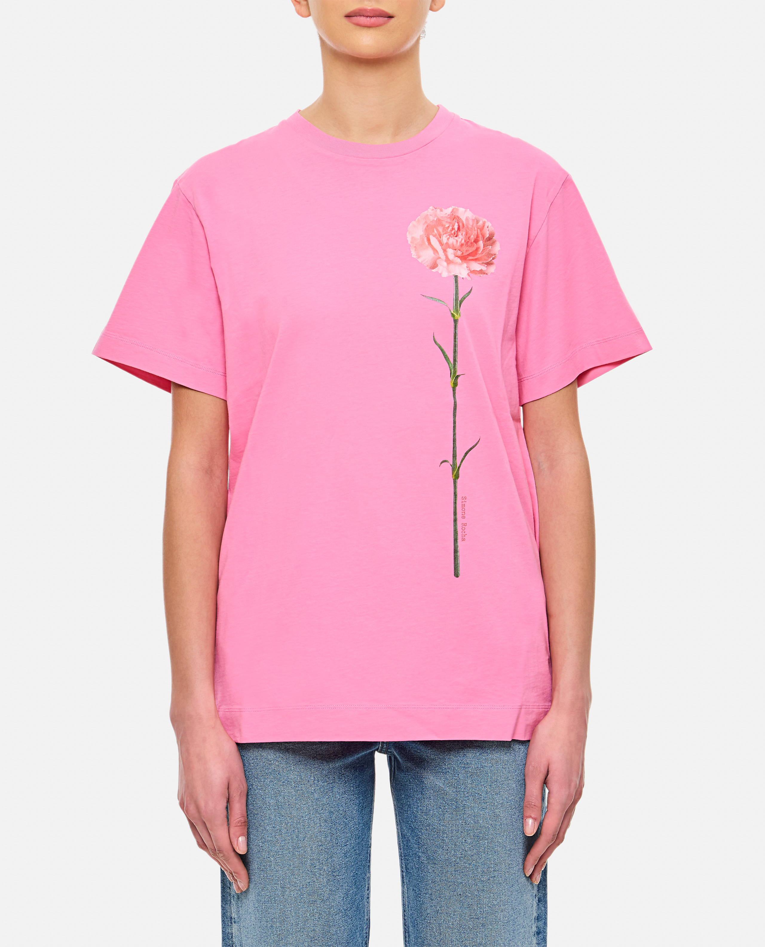 CARNATION 프린트 티셔츠